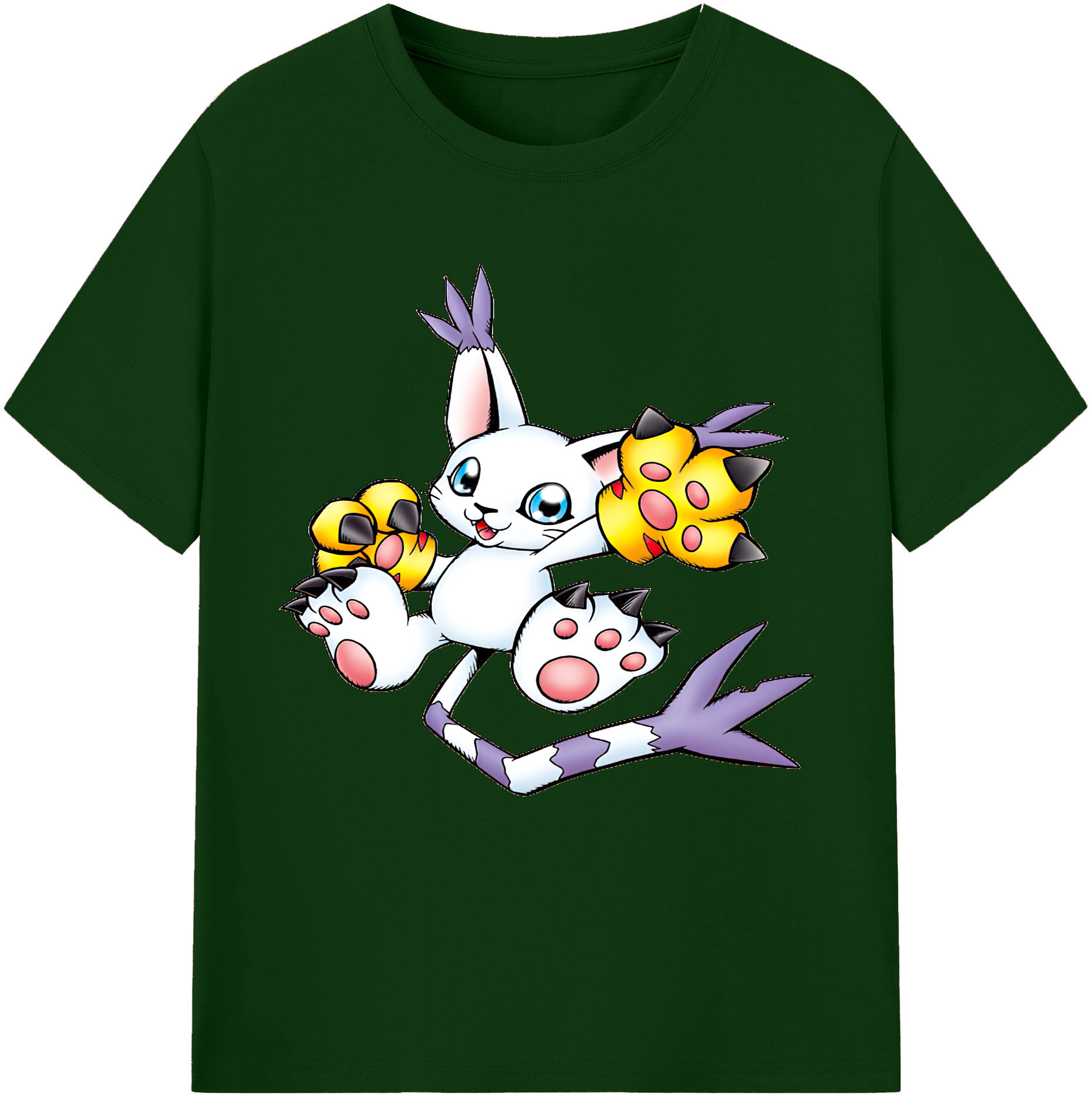 （画像用） Digimon デジタルモンスター/デジモン 綿100％半袖Tシャツ（フロントプリント）